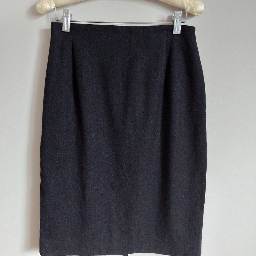 Marks & Spencer Wool Woven Coral Pencil Skirt, US Size 6-8